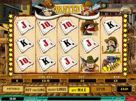 wanted dead or alive slot free play